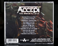 Accept - Too Mean To Die CD