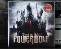 Powerwolf - Blood Of The Saints LP Red Black Marbled Ltd. Edition 300 Copies Numbered