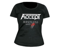 Accept - Restless and Live női póló, M