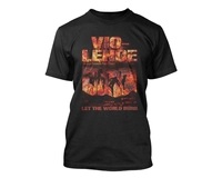 VIO-LENCE - Let The World Burn T-Shirt XXL Póló