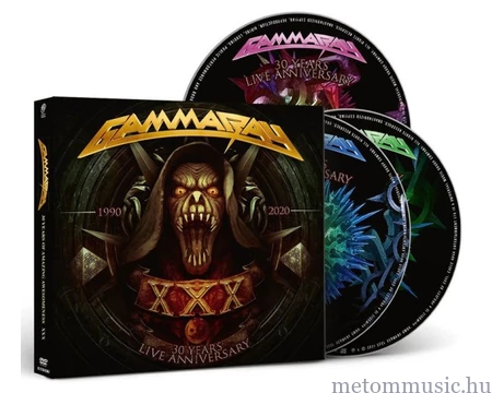 Gamma Ray - 30 Years Live Anniversary 2CD+DVD Digi