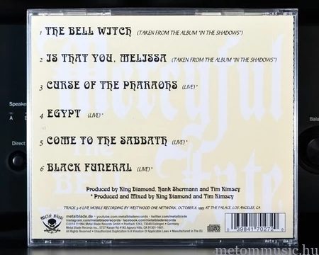 Mercyful Fate - The Bell Witch EP CD Ltd. Edition