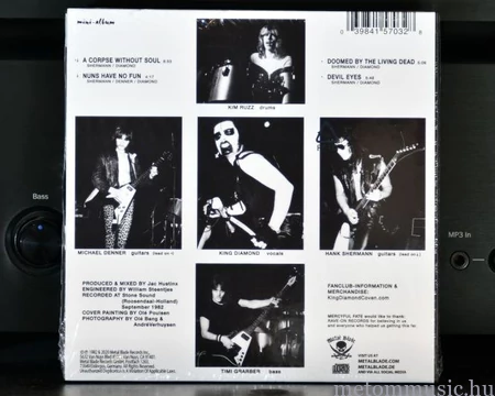 Mercyful Fate - Mercyful Fate EP CD Digi