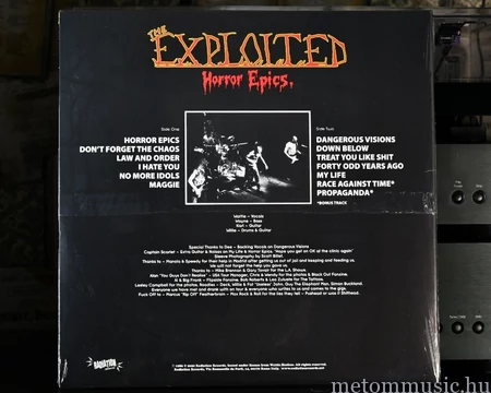 Exploited - Horror Epics LP