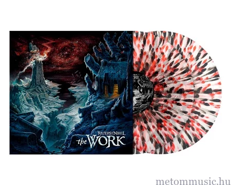 Rivers Of Nihil - The Work 2LP Clear Black Red Splatter Ltd. Ed. 300 db Sorszámozott