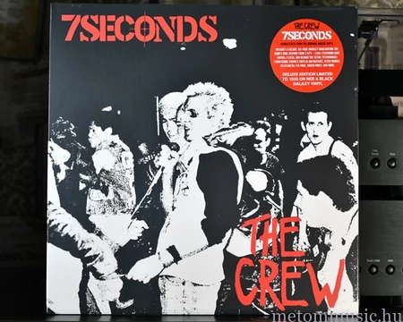 7 Seconds - The Crew LP Red Black Galaxy Ltd. Edition 1500