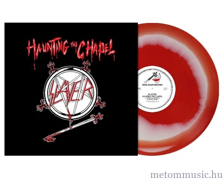 Slayer - Haunting The Chapel Red White Melt LP