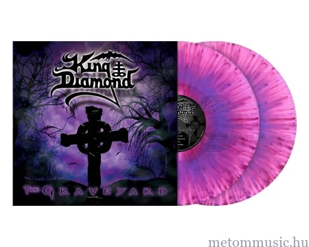 King Diamond - The Graveyard (RI 2024) Neon Pink Purple Splatter Ltd. 500 2LP