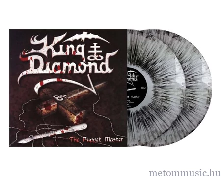 King Diamond - The Puppet Master (RI 2024) Silver Black Dust Ltd. 500 2LP