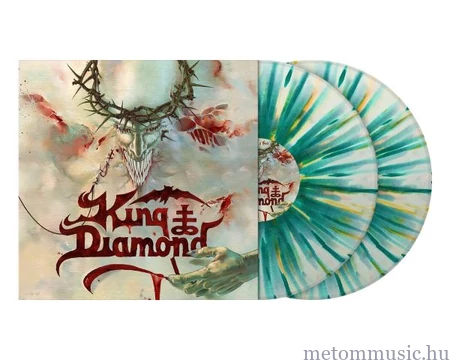 King Diamond - House of God (RI 2024) White Mint & Orange Splatter Ltd. 500 2LP