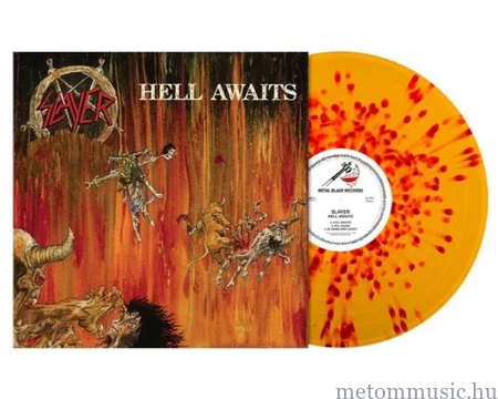 Slayer - Hell Awaits Orange Red Splatter LP