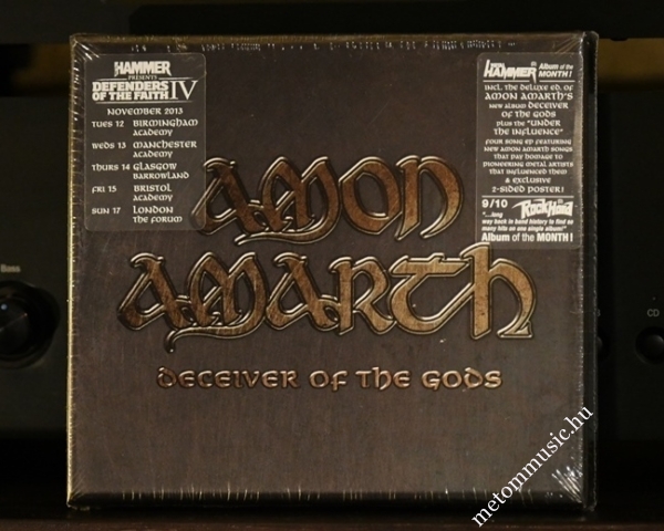 Amon Amarth - Deceiver Of The Gods + Under The Influence EP CD Boxset Ltd. Edition