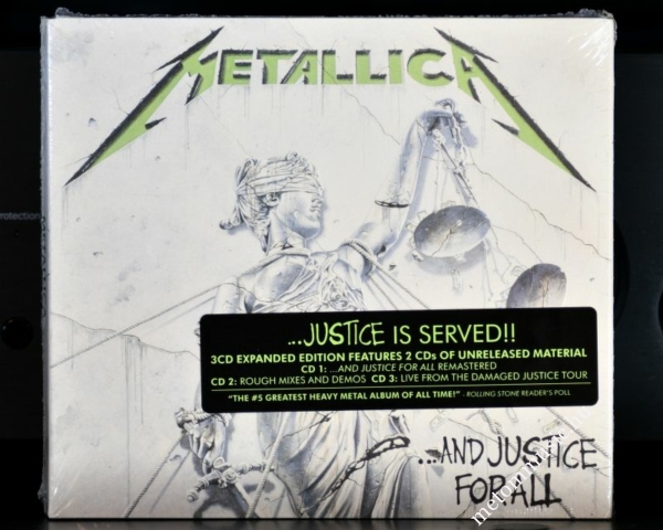 Metallica - And Justice For All 3CD Digi