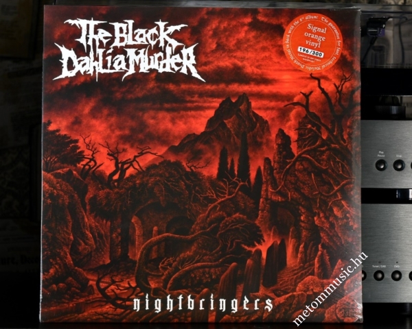 BLACK DAHLIA MURDER, THE - Nightbringers LP Transparent Signal Orange Numbered LTD 300