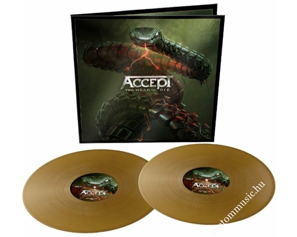 Accept - Too Mean To Die 2LP Gold