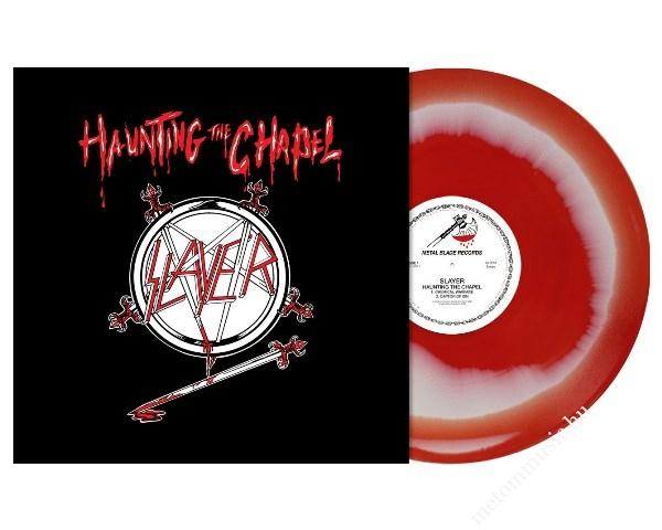 Slayer - Haunting The Chapel Red White Melt LP