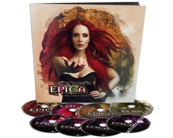 Epica - We Still Take You With Us The Early Years + Live at Paradiso 6CD+BLRY+DVD Earbook