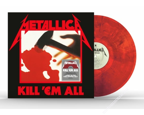 Metallica - Kill 'Em All 180g Jump in The Fire Engine Red LP