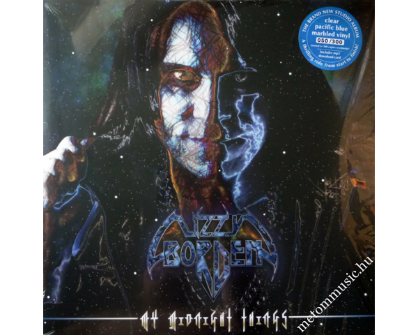 LIZZY BORDEN - My Midnight Things (Clear Pacific Blue Marbled Vinyl - ltd. 300) LP