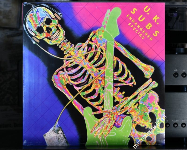 UK Subs - Endangered Species LP Coloured Bonus tracks